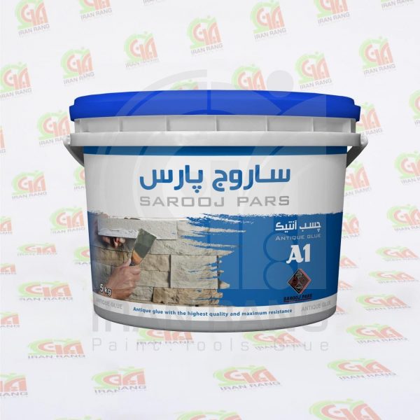 چسب آنتیک A1 ساروج پارس دبه 12/5کیلویی - ایران چسب