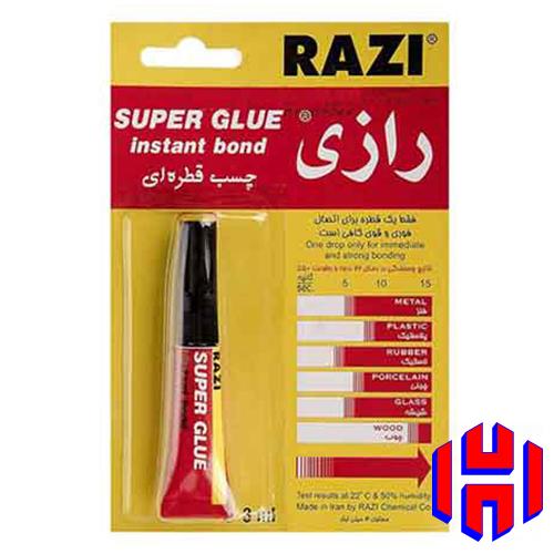 Razi خرید چسب قطره ای رازی Super Glue - ایران چسب
